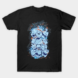 Blue Blobs T-Shirt